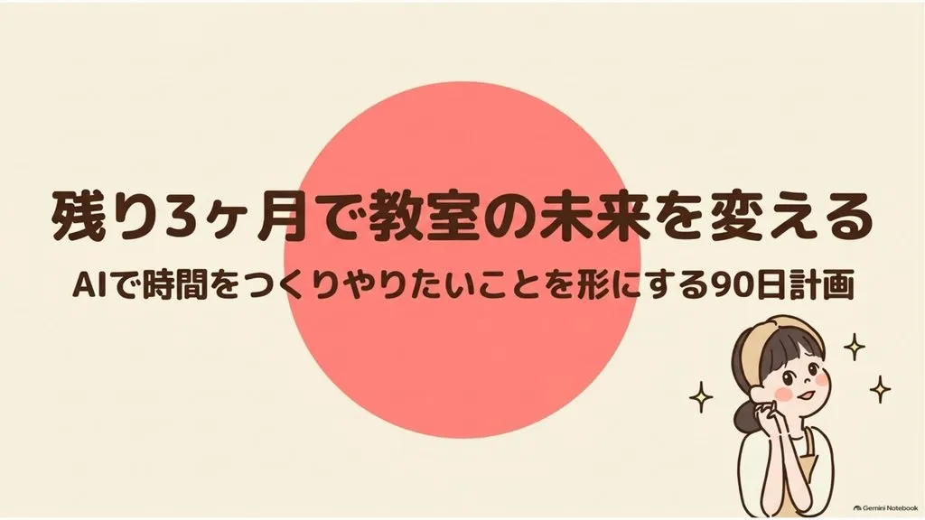 米粉パン講師のための経営ラジオ 残り90日で教室の未来を変える〜AIで時間をつくり、やりたいことを形にする90日計画、減らす・形にする・届けるの3ステップ〜