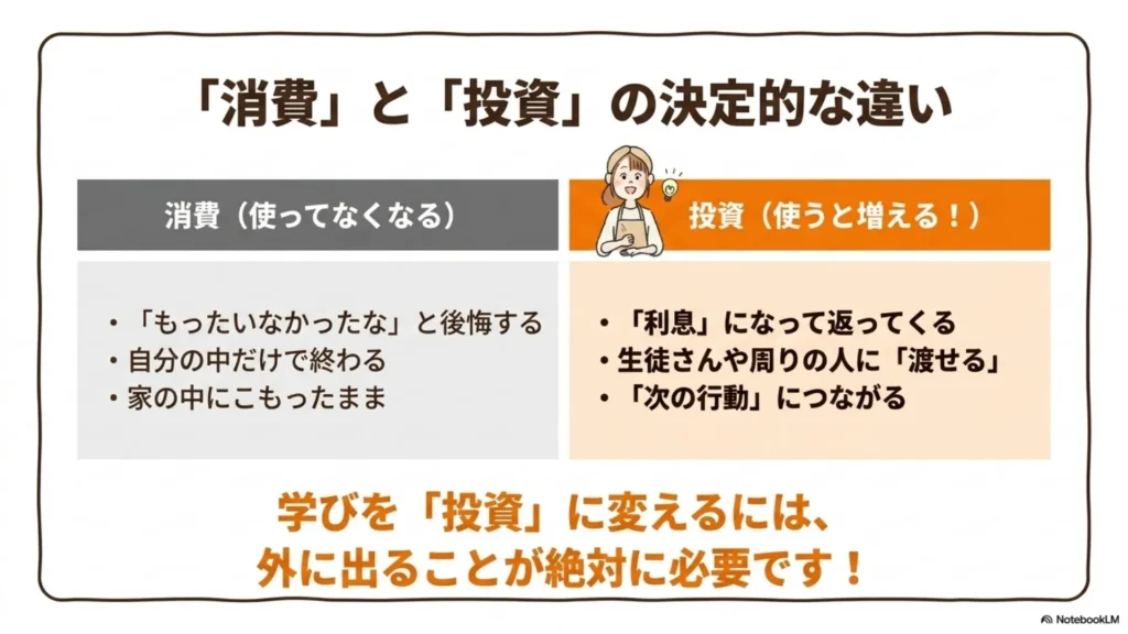 『消費』と『投資』の決定的な違い